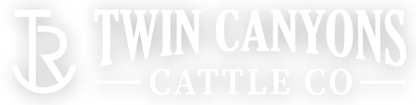 Twin Canyons Cattle Co. logo